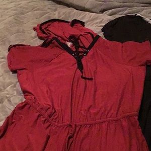 No Boundaries rompers with hoods washed not worn